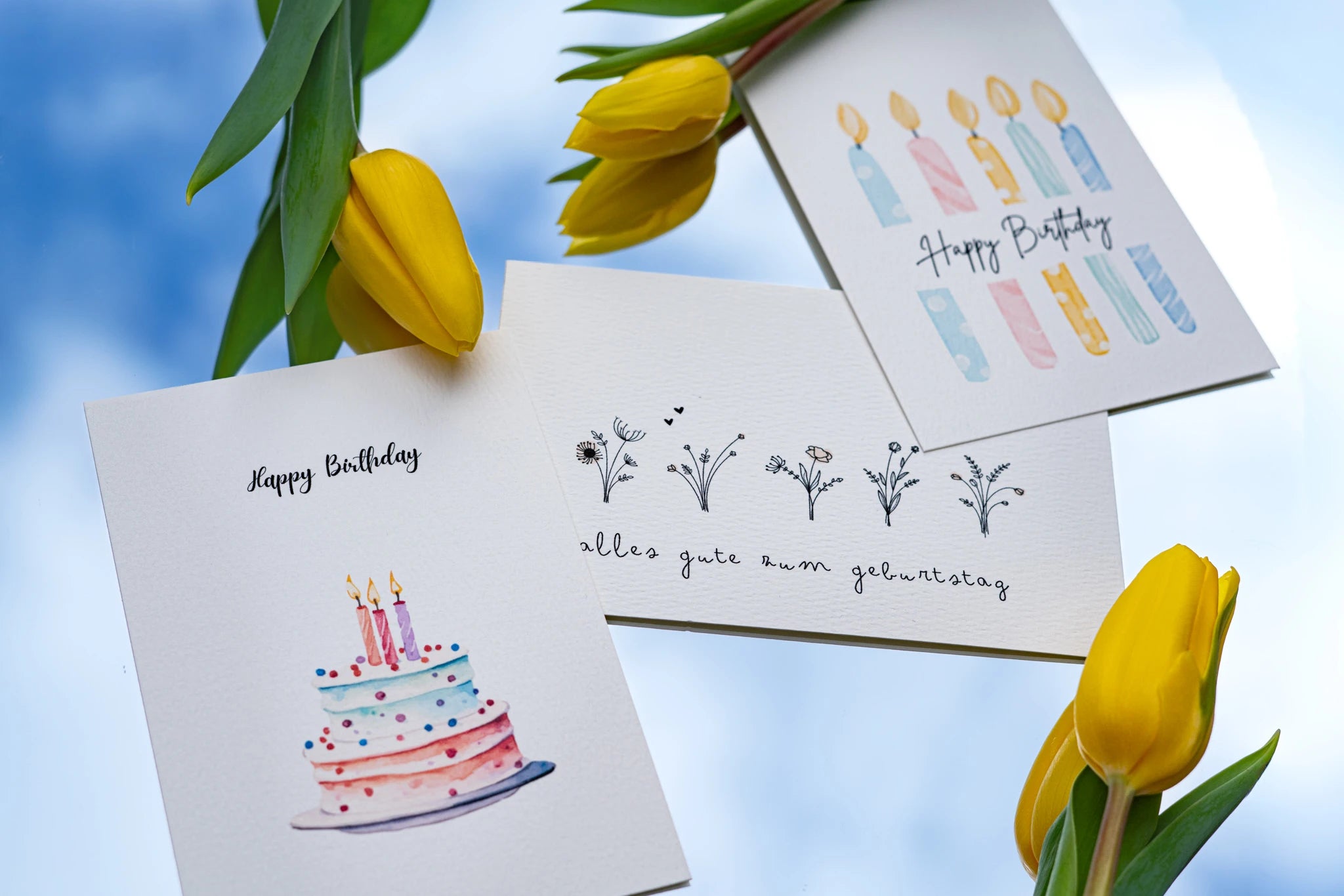 Grußkarten "Geburtstag"