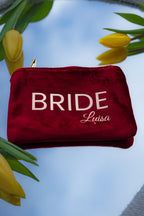 Kosmetiktasche "BRIDE - personalisierbar"