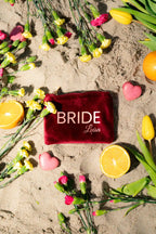 Kosmetiktasche "BRIDE - personalisierbar"