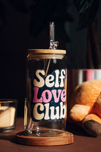 Trinkglas Self Love Club