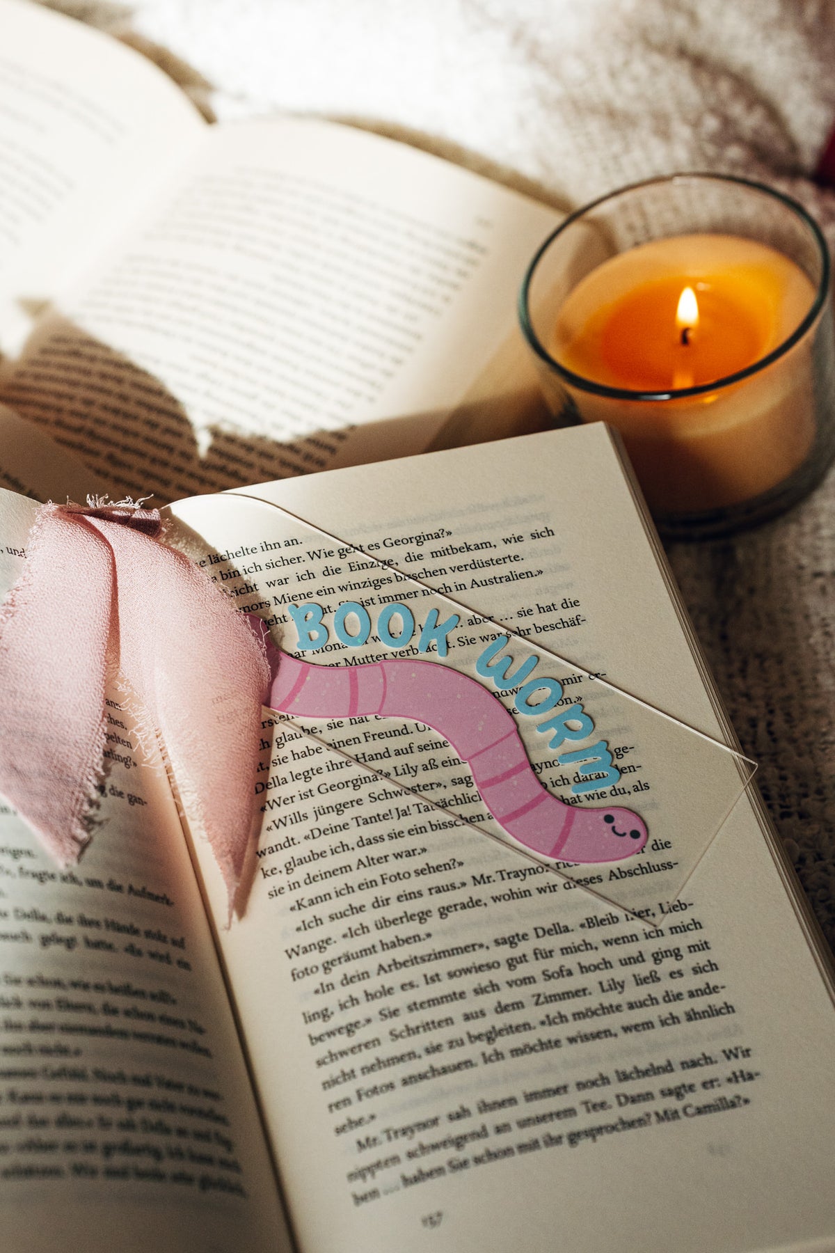 Lesezeichen  Sweet Book Worm