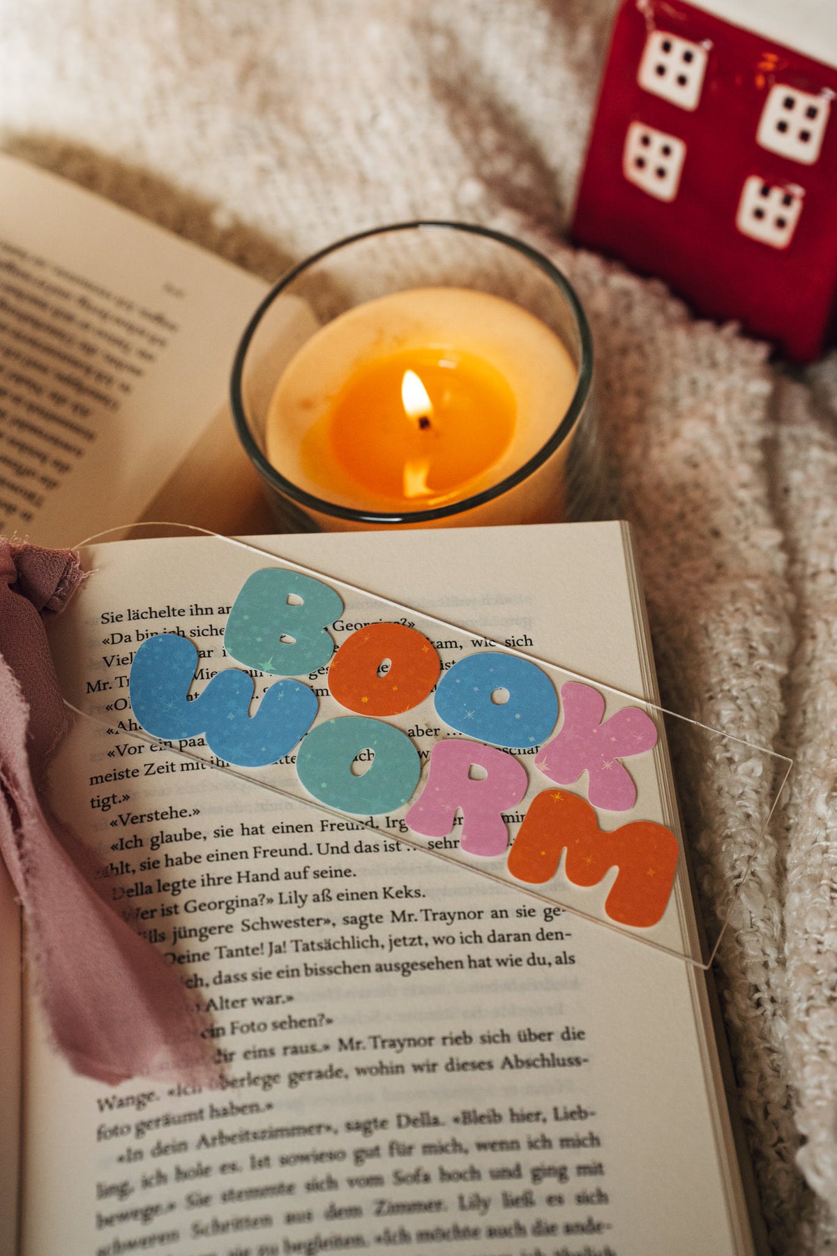 Lesezeichen Bookworm