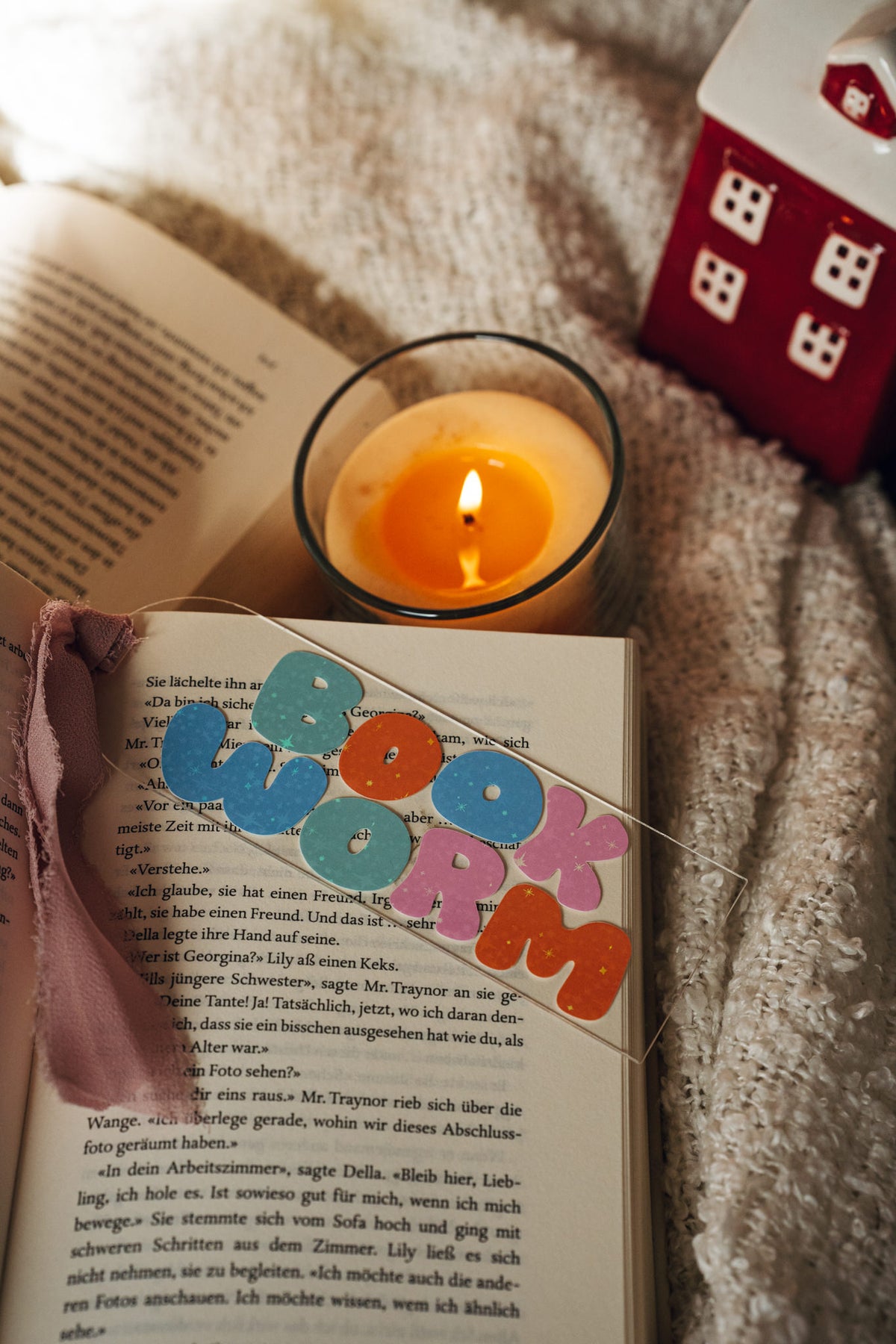 Lesezeichen Bookworm