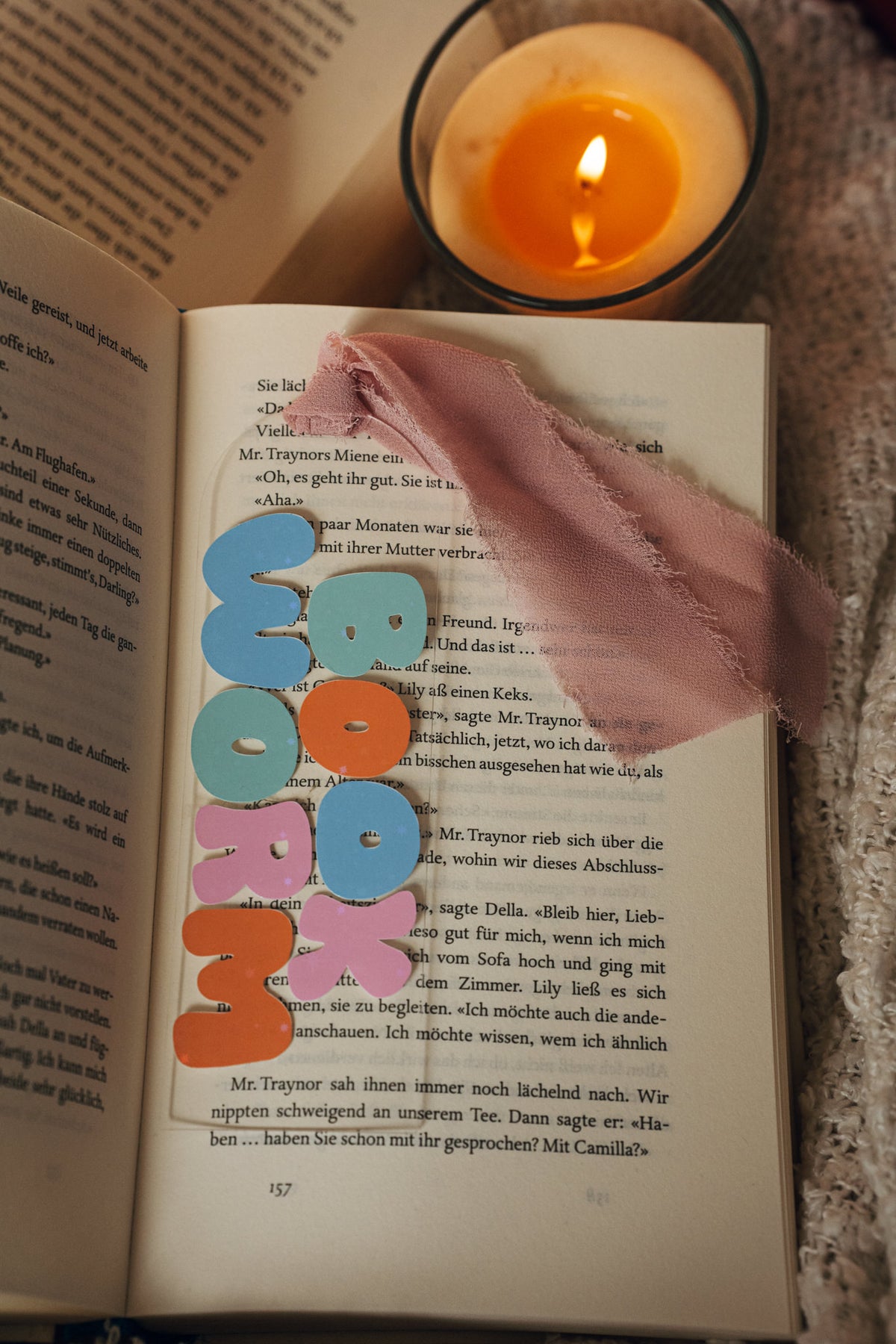 Lesezeichen Bookworm