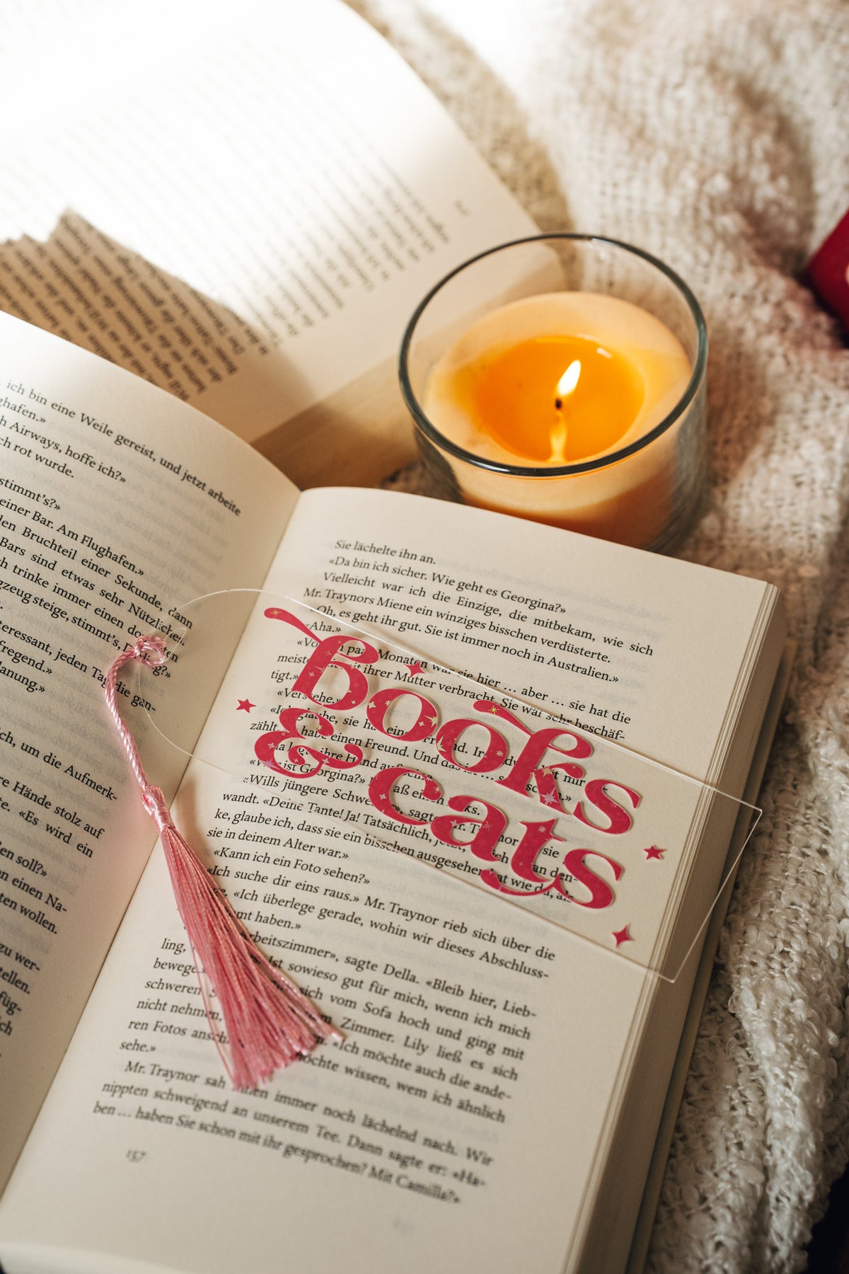 Lesezeichen books & cats