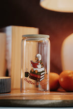 Trinkglas "Coffee&Books - Herbstgans"