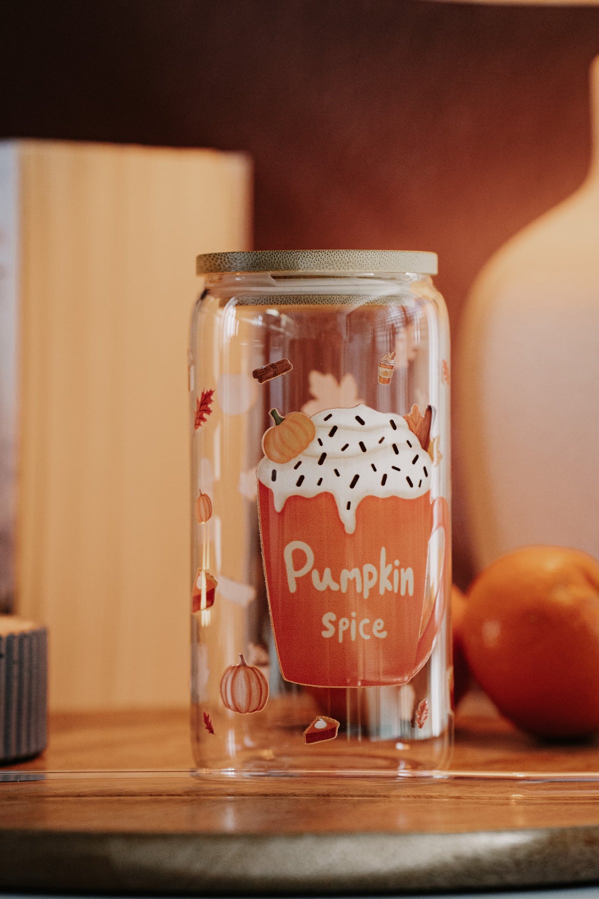 Trinkglas Pumpkin Spice
