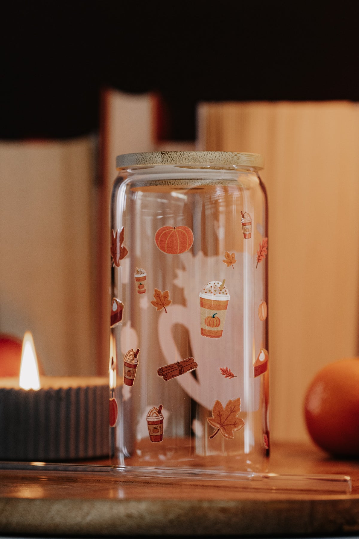 Trinkglas Pumpkin Spice