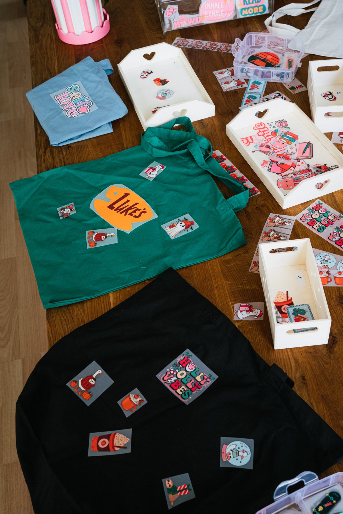 Exklusiver Workshop | Privat-Event für Gruppen Stofftaschen oder Gläser