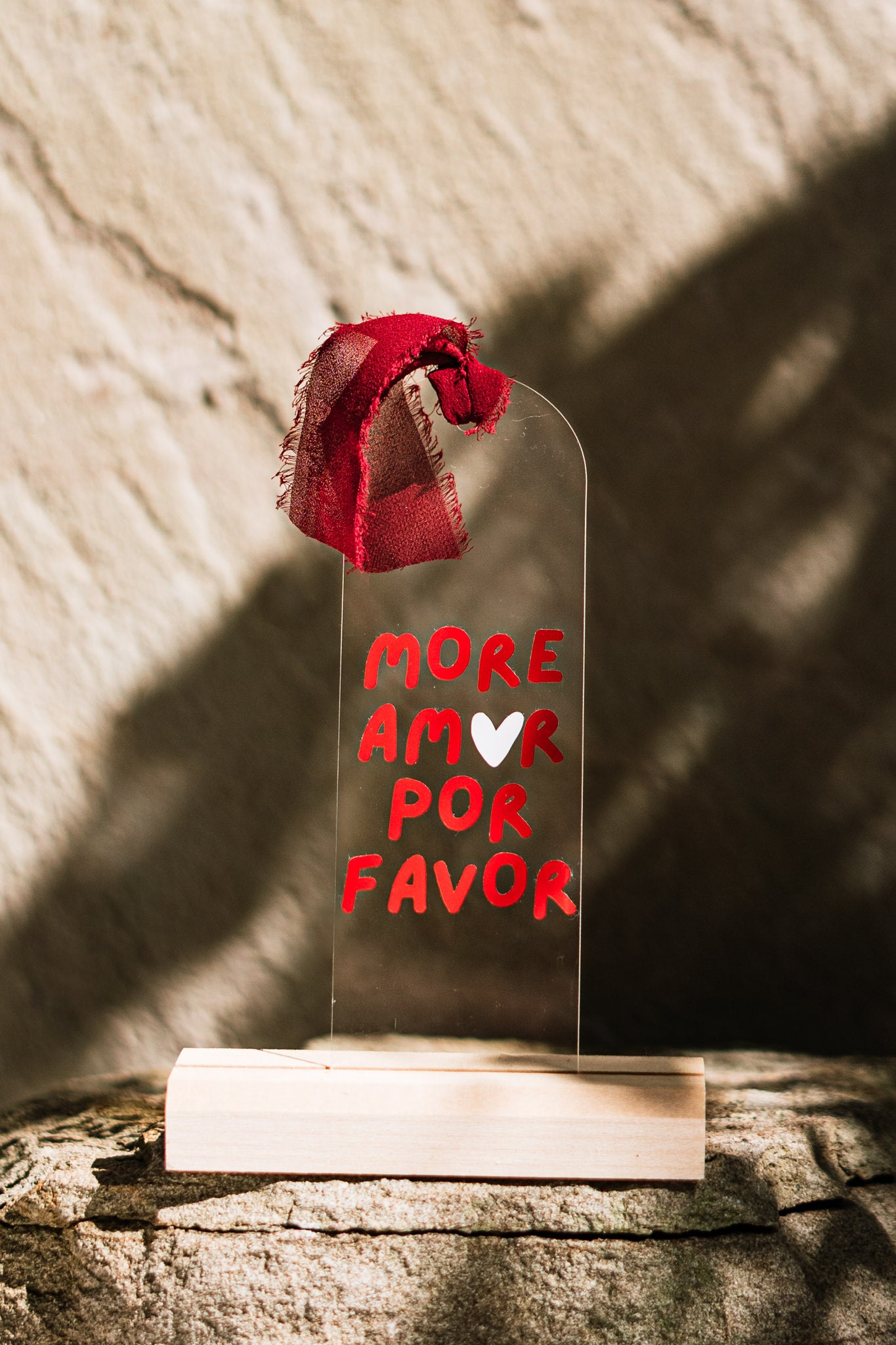 Lesezeichen "more amor por favor"