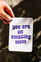 Grußkarte "you are an amazing mom"