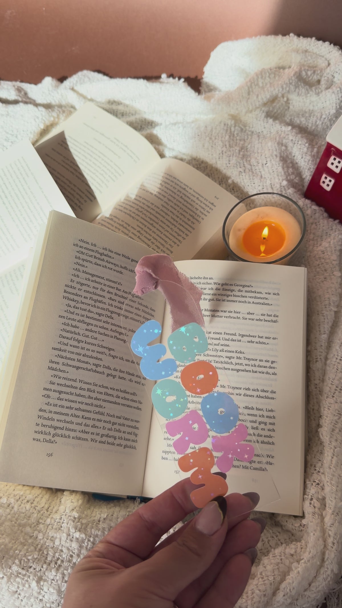 Lesezeichen Bookworm